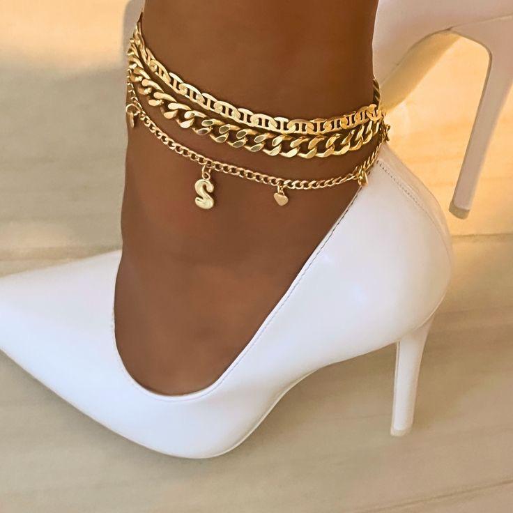 Gold Anklets