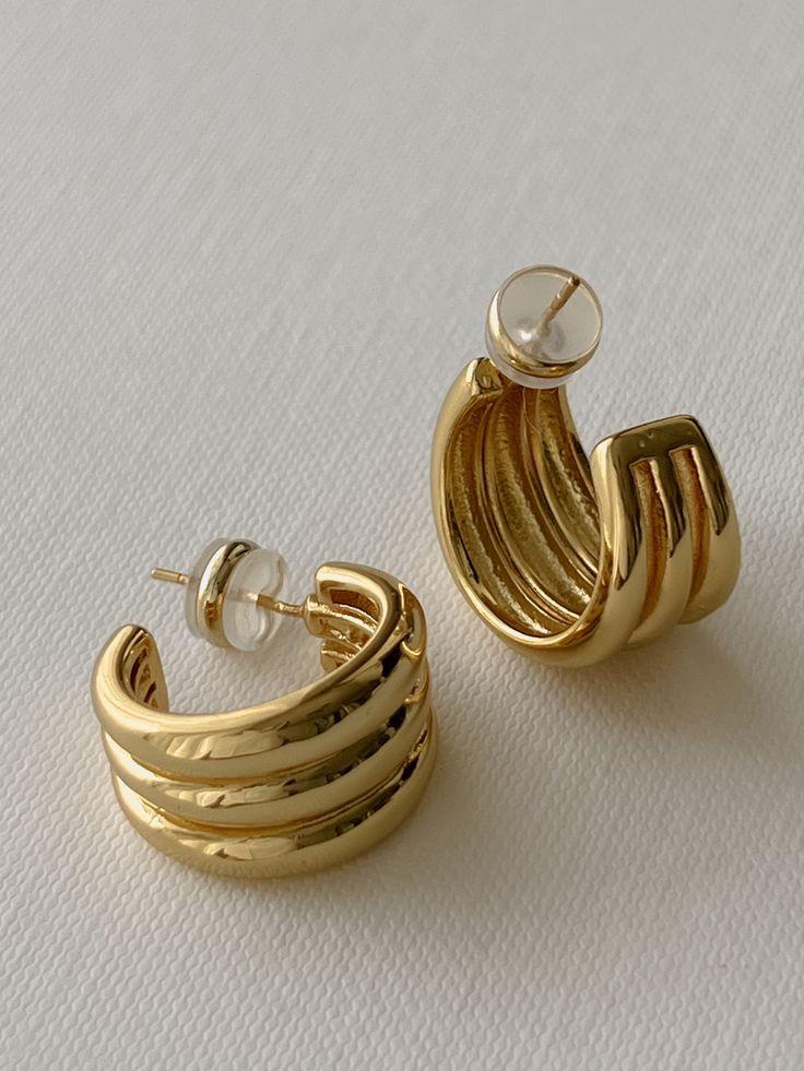 Sterling gold Earrings