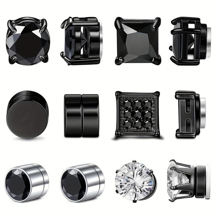 Stainless Steel Magnetic earrings