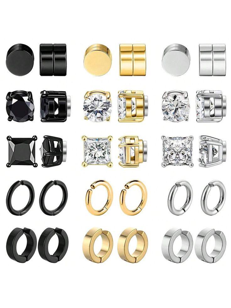 Non-piercing Magnetic earrings