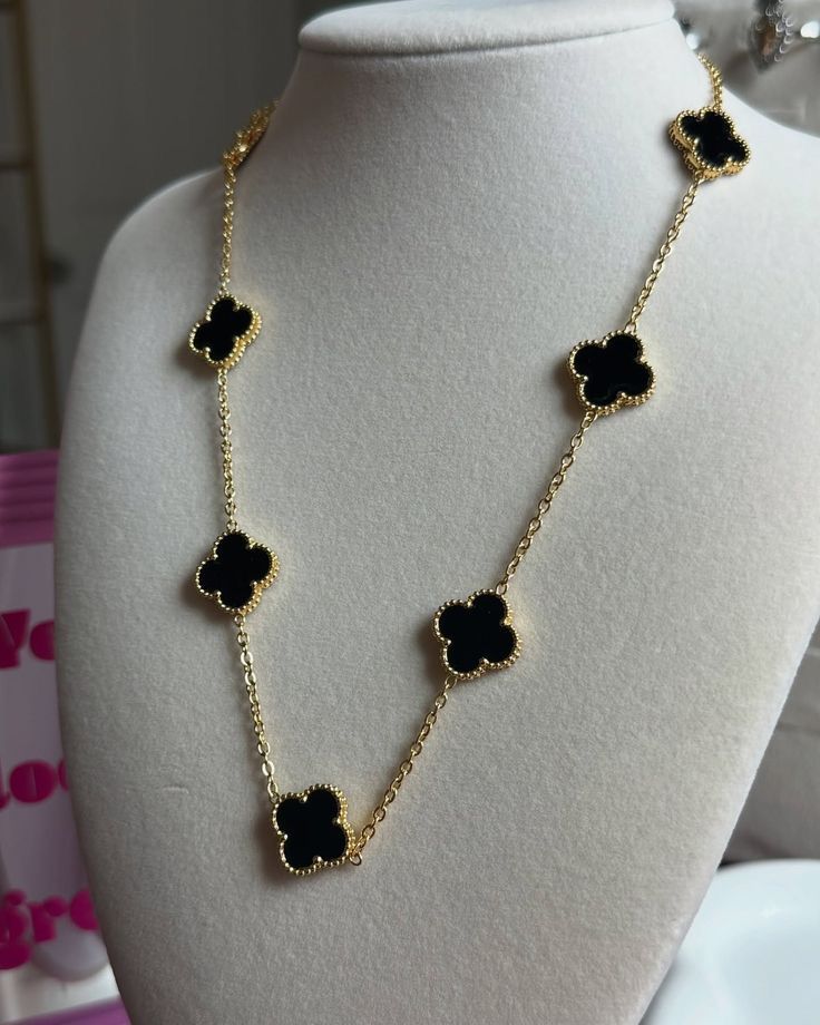 Black Gold Necklace